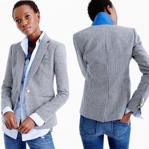 J. Crew Campbell Blazer in Micro Houndstooth